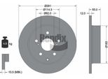 Bendix Braking BDS1333 Disco Freno Oe 424310R010 Compatibile Con Rav 4