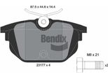 Bendix Braking BPD1938 Set Pastiglie Freno, Freno A Disco Oe 0060765020 Compatibile Con Alf. 145, Alf. 146, Alf. 155, Alf. Gtv, Spider, Barchetta, Bravo, Coupé, Marea, Punto, Tempra, Tipo, Uno, Dedra, Delta