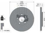 Bendix Braking BDS1917 Disco Freno Oe JLM20802 Compatibile Con S-Type, Xj