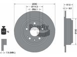 Bendix Braking BDS1818 Disco Freno Oe 42510SLJ020 Compatibile Con Accord