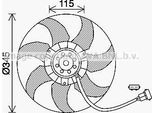 Ava VN7541 Ventola Radiatore Oe 7D0959455J Compatibile Con California T4, Transporter Iv
