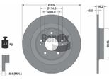 Bendix Braking BDS1486 Disco Freno Oe 1609901080 Compatibile Con C4, Asx, Eclipse, Outlander, 4008