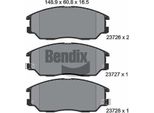 Bendix Braking BPD2028 Set Di Pastiglie Freno, Freno A Disco Oe 5810139A60 Compatibile Con Equus, Terracan, Xg, Opirus