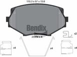 Bendix Braking BPD1963 Set Di Pastiglie Freno, Freno A Disco Oe 1U163328Z Compatibile Con MX-5