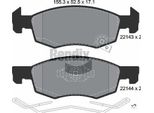Bendix Braking BPD1209 Set Di Pastiglie Freno, Freno A Disco Oe 1605280 Compatibile Con Corsa E