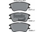 Bendix Braking BPD2119 Set Di Pastiglie Freno, Freno A Disco Oe AC698281D Compatibile Con Atos