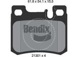 Bendix Braking BPD1776 Set Di Pastiglie Freno, Freno A Disco Oe 0024200020 Compatibile Con Classe C, Classe E