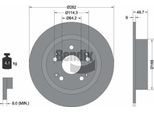 Bendix Braking BDS1838 Disco Freno Oe 42510SFY000 Compatibile Con Accord