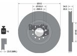 Bendix Braking BDS1325 Disco Freno Oe 8L0615301 Compatibile Con A3 8L, Tt, Ibiza, Leon, Toledo, Octavia, Bora, Golf Iv, New Beetle, Polo 9N