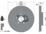 Bendix Braking BDS1739 Disco Freno Oe 517122B700 Compatibile Con Santa Fe, Ix55, Sorento