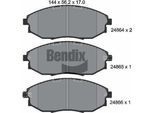 Bendix Braking BPD2202 Set Di Pastiglie Freno, Freno A Disco Oe 96475027 Compatibile Con Epica