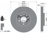 Bendix Braking BDS2145 Disco Freno Oe 51757229 Compatibile Con Croma