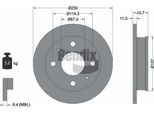 Bendix Braking BDS2085 Disco Freno Oe 5171202000 Compatibile Con Atos