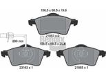 Bendix Braking BPD1859 Set Di Pastiglie Freno, Freno A Disco Oe 7D0698151D Compatibile Con California T4, Transporter Iv