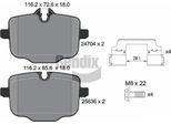 Bendix Braking BPD1585 Set Di Pastiglie Freno, Freno A Disco Oe 34216867175 Compatibile Con Serie 5 G30, Serie 5 G31, Serie 6 G32, Serie 7 G11, Serie 8 F91, Serie 8 F92, Serie 8 F93, Ix, X3, X4, X5, X6, X7