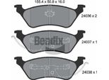 Bendix Braking BPD2082 Set Di Pastiglie Freno, Freno A Disco Oe 05014036AA Compatibile Con Voyager