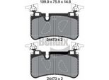 Bendix Braking BPD2157 Set Di Pastiglie Freno, Freno A Disco Oe 0044208520 Compatibile Con Clk, Cls, Classe E, Sl, Slk