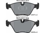 Bendix Braking BPD1829 Set Pastiglie Freno, Freno A Disco Oe 1163387 Compatibile Con Serie 5 E39