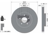 Bendix Braking BDS2070 Disco Freno Oe 517122W000 Compatibile Con Santa Fe, Sorento