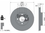 Bendix Braking BDS1353 Disco Freno Oe 7700802232 Compatibile Con Laguna, Megane, Safrane, Scenic