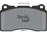 Bendix Braking BPD1918 Set Di Pastiglie Freno, Freno A Disco Oe 410603303R Compatibile Con Megane