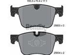 Bendix Braking BPD1270 Set Di Pastiglie Freno, Freno A Disco Oe 1609898580 Compatibile Con C4, 308