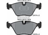 Bendix Braking BPD1990 Set Di Pastiglie Freno, Freno A Disco Oe 2282415 Compatibile Con Serie 3 E36, Serie 3 E46, Serie 5 E34, Serie Z3 E36, Serie Z4 E86, Serie Z4 E85