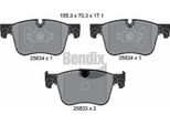 Bendix Braking BPD1399 Set Di Pastiglie Freno, Freno A Disco Oe 1647863680 Compatibile Con C4, 308