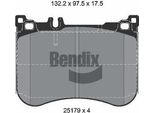 Bendix Braking BPD2230 Set Di Pastiglie Freno, Freno A Disco Oe 0064208820 Compatibile Con Cls, Classe E, Classe S