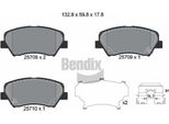 Bendix Braking BPD1365 Set Di Pastiglie Freno, Freno A Disco Oe 581011SA30 Compatibile Con Elantra, I30, Veloster, Ceed, Cerato, Proceed