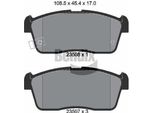 Bendix Braking BPD1997 Set Di Pastiglie Freno, Freno A Disco Oe 410604A00B Compatibile Con Pixo