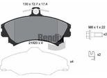 Bendix Braking BPD1419 Set Di Pastiglie Freno, Freno A Disco Oe 4605A734 Compatibile Con Colt, Forfour