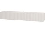 Dmora Mobile Porta Tv Fossa 192X42X32H Cm Bianco Crema, Un Ripiano 3 Ante
