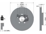 Bendix Braking BDS1264 Disco Freno Oe 1361298 Compatibile Con Tourneo, Transit