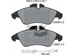 Bendix Braking BPD1170 Set Di Pastiglie Freno, Freno A Disco Oe 2D0698151 Compatibile Con Sprinter, Classe V, Vito