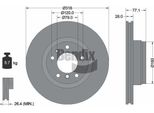 Bendix Braking BDS1855HC Disco Freno Oe 1162093 Compatibile Con Serie 7 E38