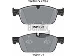Bendix Braking BPD2250 Set Di Pastiglie Freno, Freno A Disco Oe 0064203620 Compatibile Con Classe Gl, Gle, Gls, Classe M