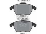 Bendix Braking BPD1557 Set Di Pastiglie Freno, Freno A Disco Oe 8X0698151 Compatibile Con A1 8X, Ibiza, Polo 6R
