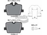 Bendix Braking BPD1654 Set Di Pastiglie Freno, Freno A Disco Oe 34206888831 Compatibile Con 3Er G20, 3Er G21, 4Er G23, 4Er G22, Z4Er G29, Supra