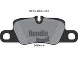Bendix Braking BPD2170 Set Di Pastiglie Freno, Freno A Disco Oe 97035294903 Compatibile Con 911, Panamera