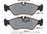 Bendix Braking BPD1322 Set Di Pastiglie Freno, Freno A Disco Oe 2D0698451 Compatibile Con Sprinter