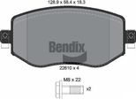 Bendix Braking BPD1535 Set Di Pastiglie Freno, Freno A Disco Oe 410603407R Compatibile Con Megane