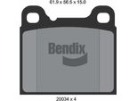 Bendix Braking BPD1678 Set Di Pastiglie Freno, Freno A Disco Oe 0060711959 Compatibile Con Spider