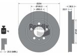 Bendix Braking BDS2260 Disco Freno Oe 6R0615601A Compatibile Con Polo 6R