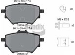 Bendix Braking BPD1158 Set Di Pastiglie Freno, Freno A Disco Oe 1609000680 Compatibile Con Berlingo, C4, Combo, Corsa F, Grandland, Mokka, 208, 3008, 308, 508, Partner, Rifter, Proace