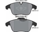 Bendix Braking BPD1881 Set Di Pastiglie Freno, Freno A Disco Oe C2D48652 Compatibile Con S-Type, Xe, Xf, Xj
