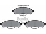Bendix Braking BPD1274 Set Di Pastiglie Freno, Freno A Disco Oe MQ704260 Compatibile Con NV200