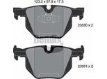 Bendix Braking BPD1272 Set Di Pastiglie Freno, Freno A Disco Oe 1288895 Compatibile Con Serie 3 E90, Serie 3 E93, Serie 3 E92, Serie 3 E91, X1
