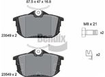 Bendix Braking BPD1395 Set Di Pastiglie Freno, Freno A Disco Oe 33456781 Compatibile Con Carisma, Colt, Space Star, Forfour, S40, V40
