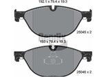 Bendix Braking BPD1281 Set Di Pastiglie Freno, Freno A Disco Oe 2449268 Compatibile Con Serie 5 F10, Serie 5 F07, Serie 5 F11, Serie 6 F12, Serie 6 F13, Serie 6 F06, Serie 7 F01